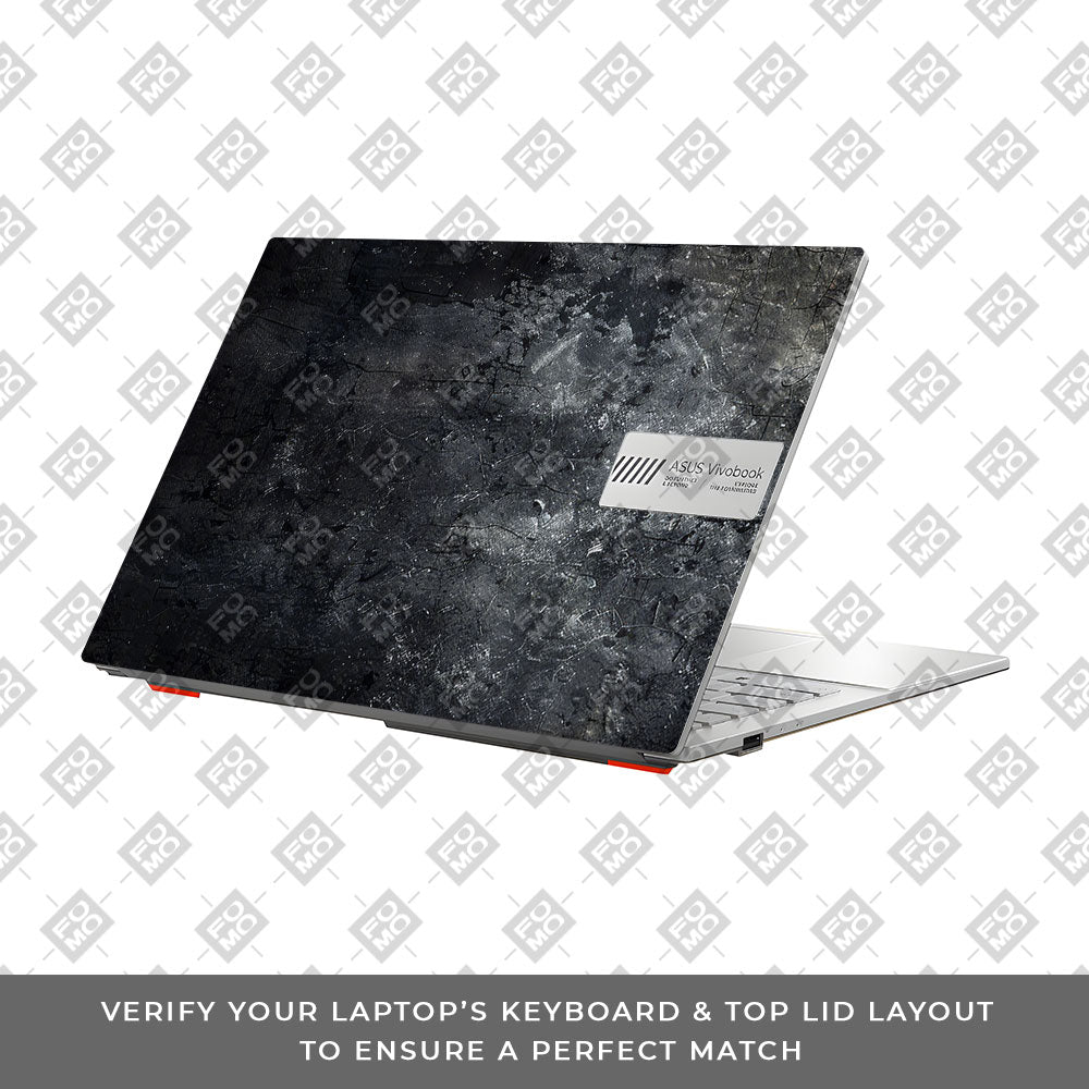 Dark Slate Armor Asus Vivobook Go 14 E1404 Laptop Skin
