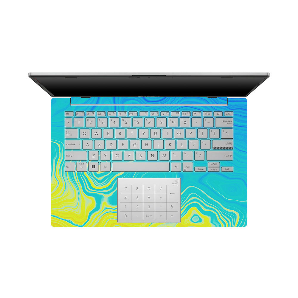 Ocean Gradient Waves Asus Vivobook Go 14 E1404 Laptop Skin