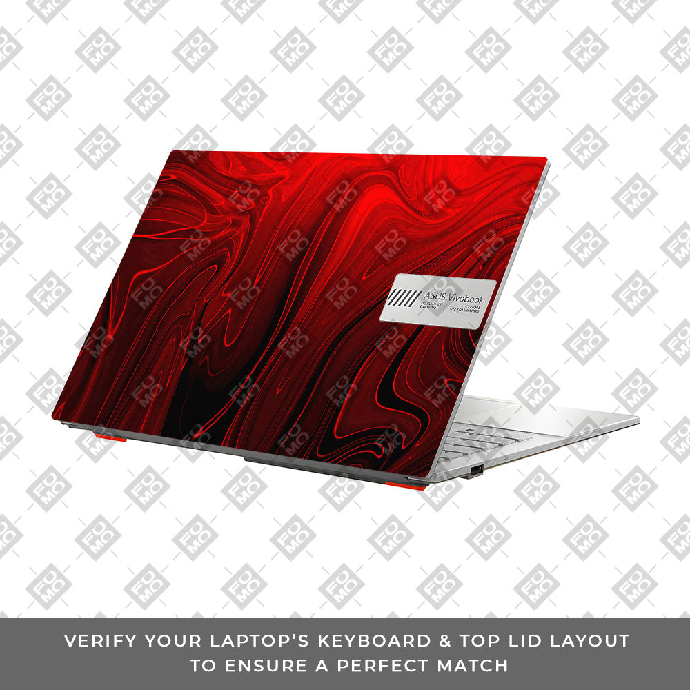Fiery Waves Asus Vivobook Go 14 E1404 Laptop Skin