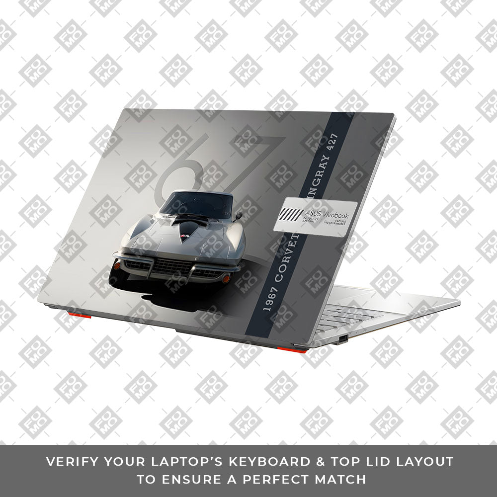 1967 Corvette Stingray 427 Asus Vivobook Go 14 E1404 Laptop Skin