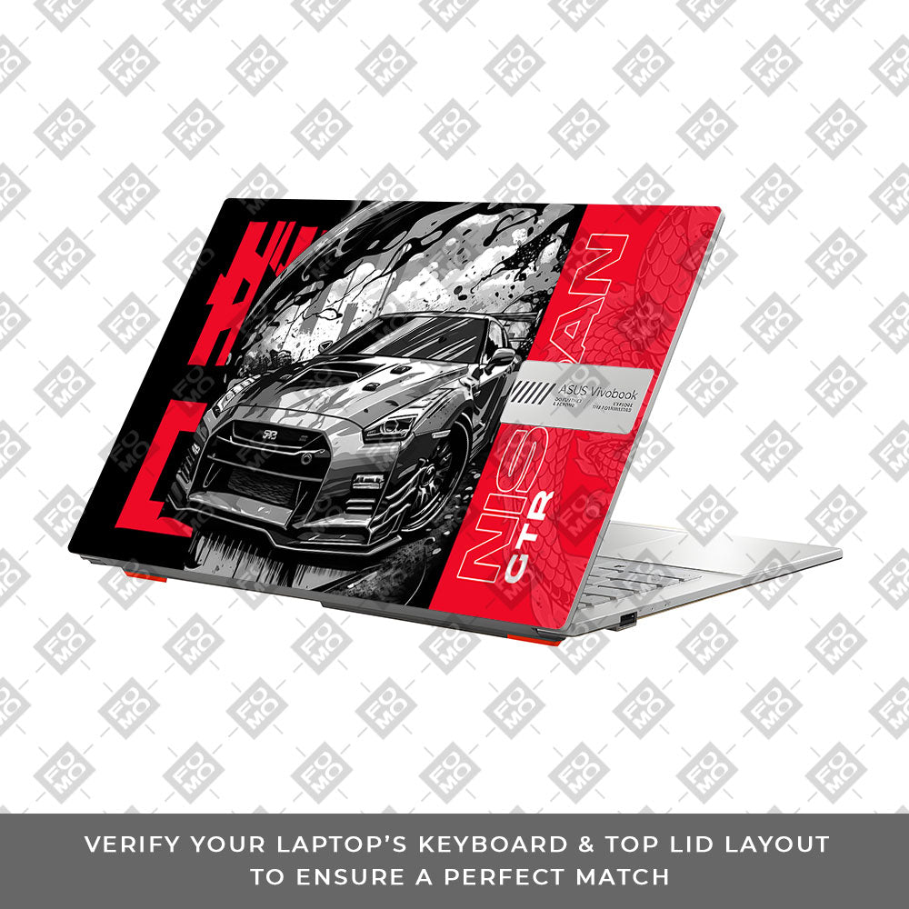 Nissan GTR Thrill Asus Vivobook Go 14 E1404 Laptop Skin