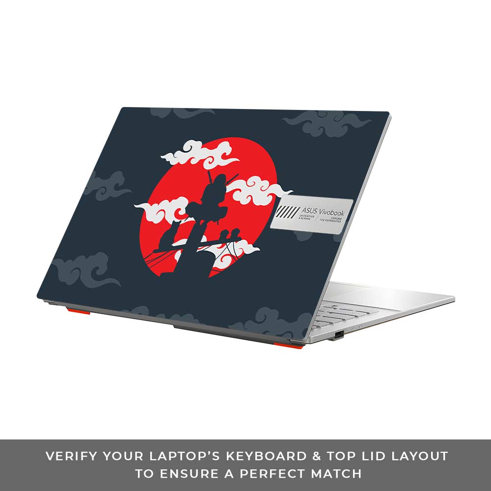 Itachi Uchiha Asus Vivobook Go 14 E1404 3D Laptop Skin