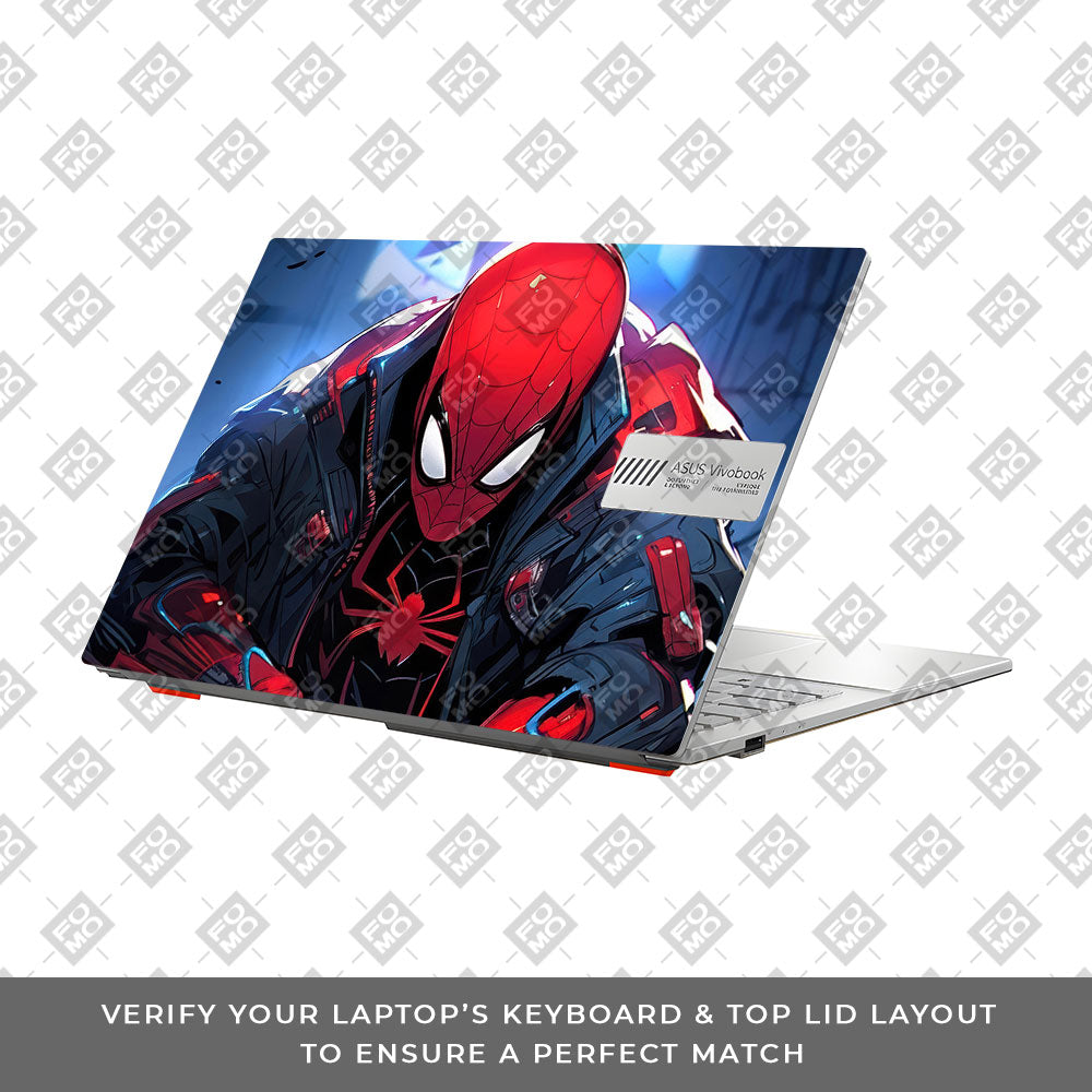 Spiderman Classic Asus Vivobook Go 14 E1404 3D Laptop Skin