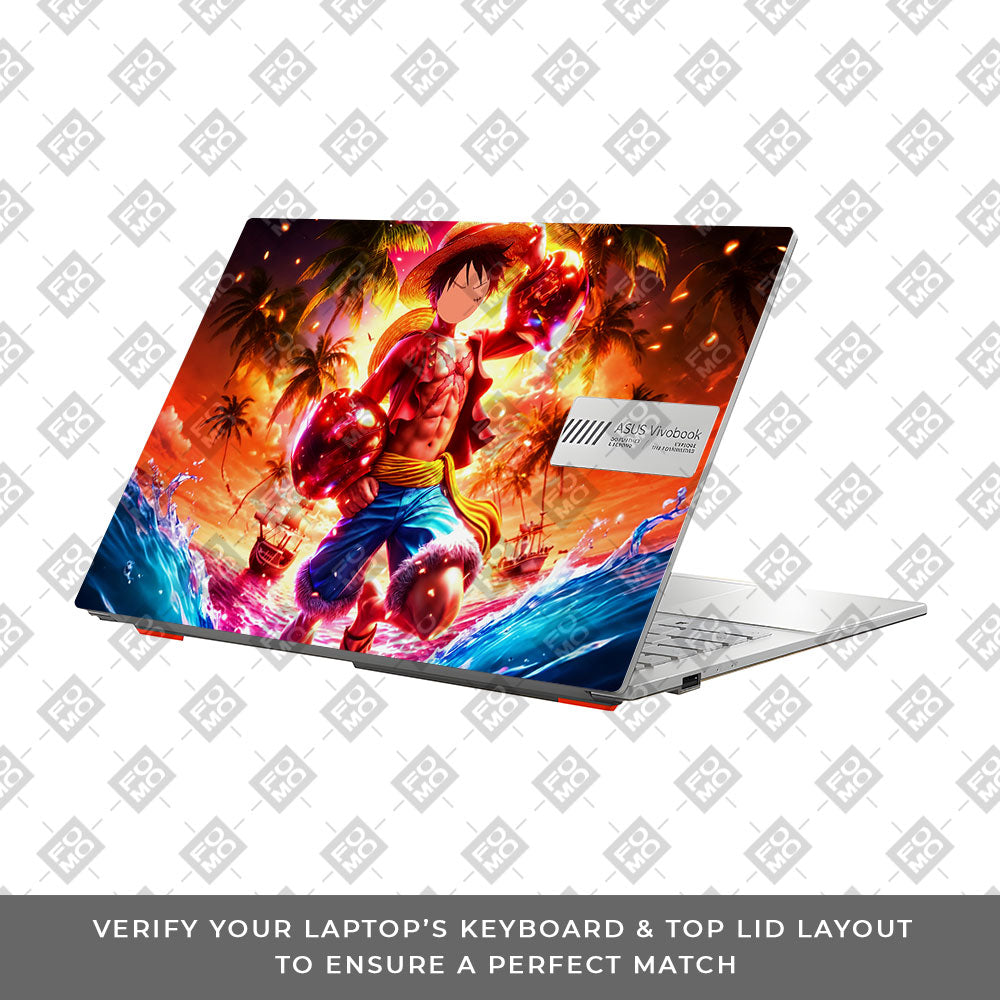 Luffy's Radiant Will Asus Vivobook Go 14 E1404 Laptop Skin