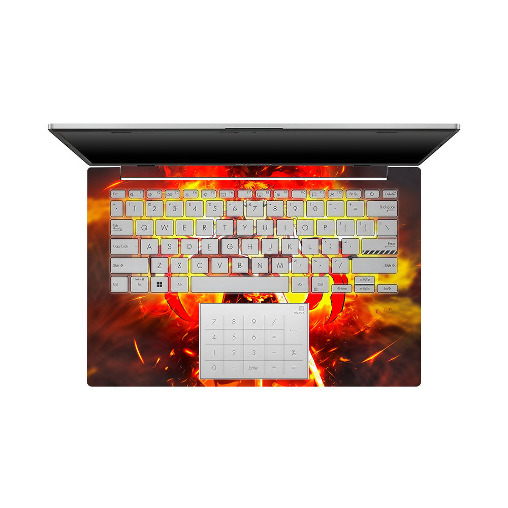 Flame Hashira Rengoku Asus Vivobook Go 14 E1404 Laptop Skin