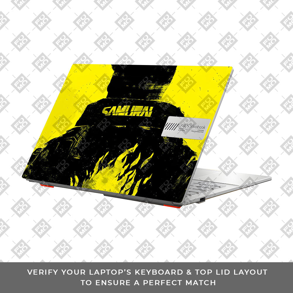 Backlit SAMURAI Jacket Asus Vivobook Go 14 E1404 Laptop Skin