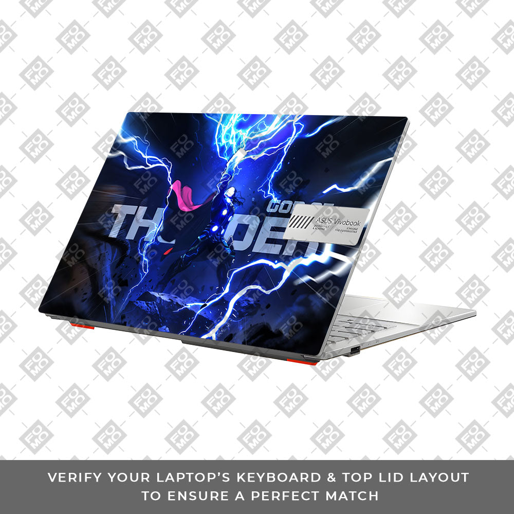 Thor God of Thunder Asus Vivobook Go 14 E1404 Laptop Skin