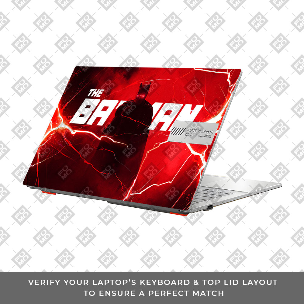 Red Rage Batman Asus Vivobook Go 14 E1404 Laptop Skin