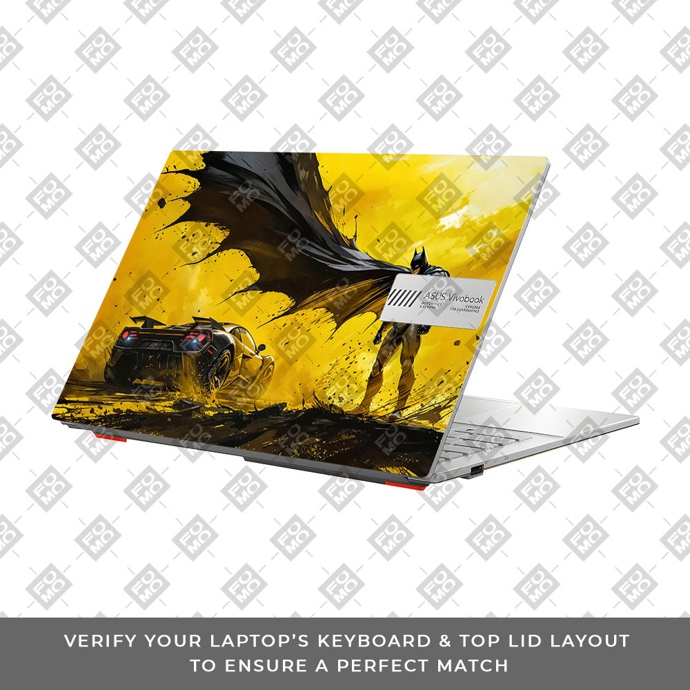 Dark Knight Velocity Asus Vivobook Go 14 E1404 Laptop Skin
