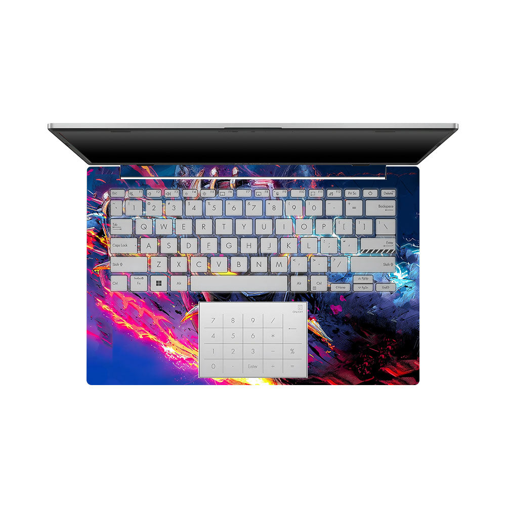 Vibranium Fury Wakandan Charge Asus Vivobook Go 14 E1404 Laptop Skin