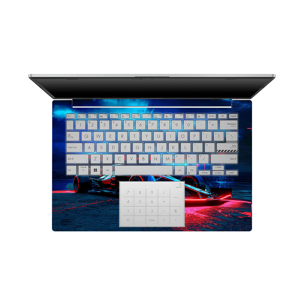 Fututristic Formula 1 Asus Vivobook Go 14 E1404 Laptop Skin