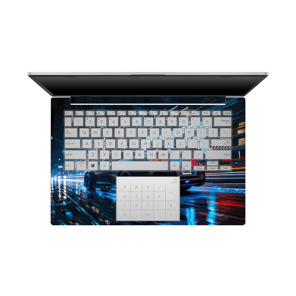 Neon GTR Nights Asus Vivobook Go 14 E1404 Laptop Skin