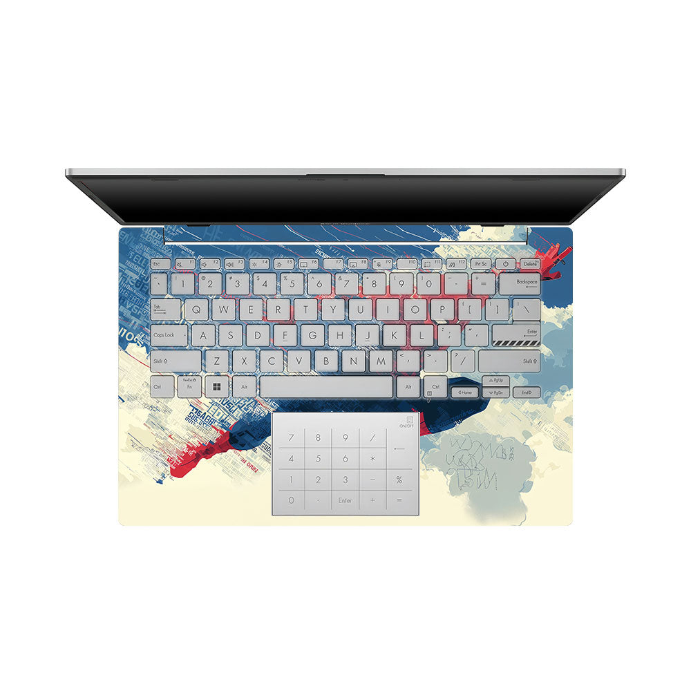 Spiderman Velocity Asus Vivobook Go 14 E1404 Laptop Skin