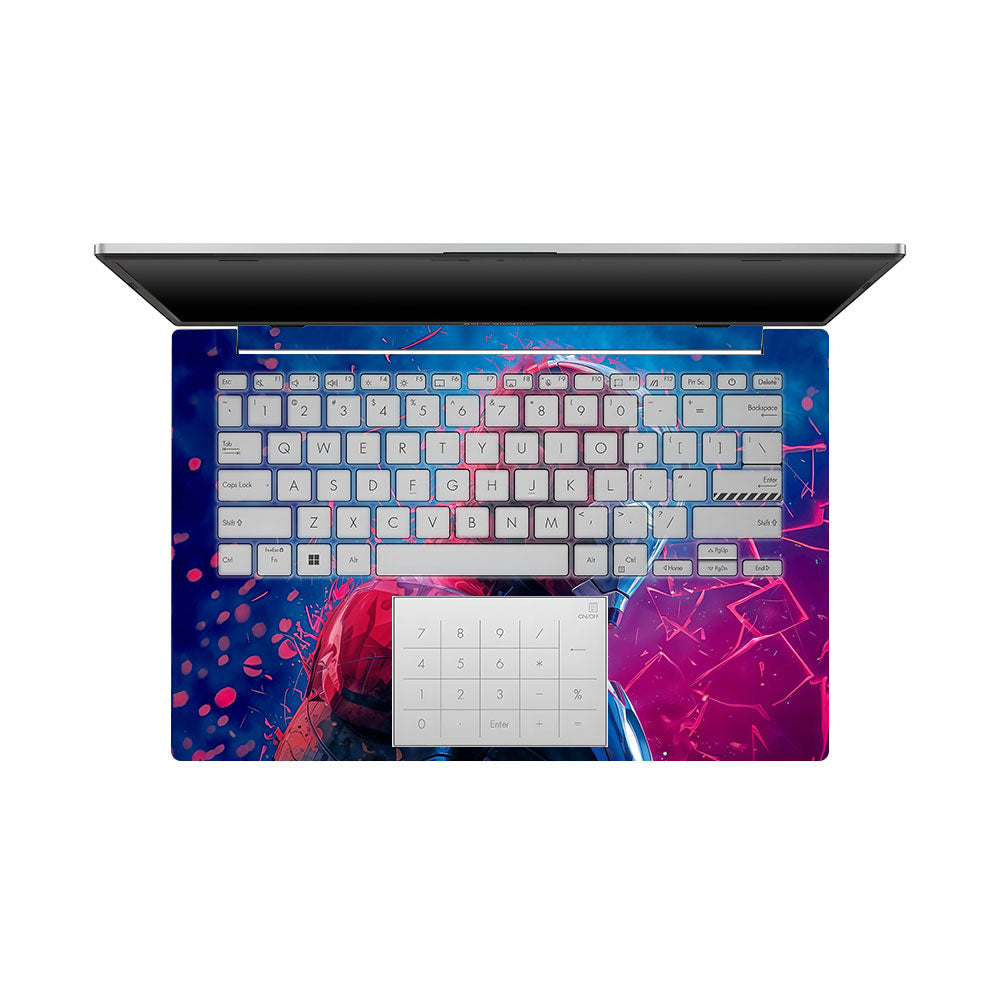 Iron Man Neon Tech Asus Vivobook Go 14 E1404 Laptop Skin