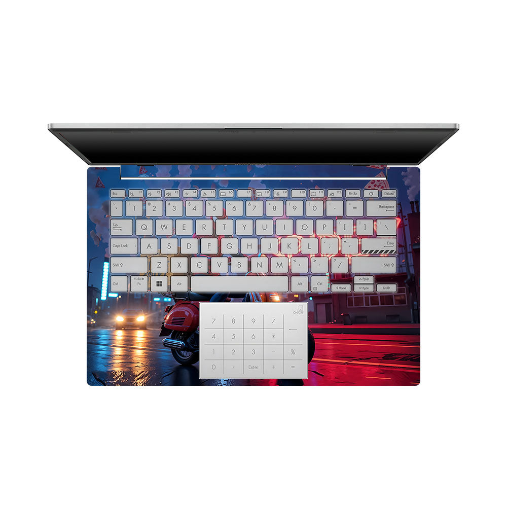 Pizza Spidey Asus Vivobook Go 14 E1404 Laptop Skin