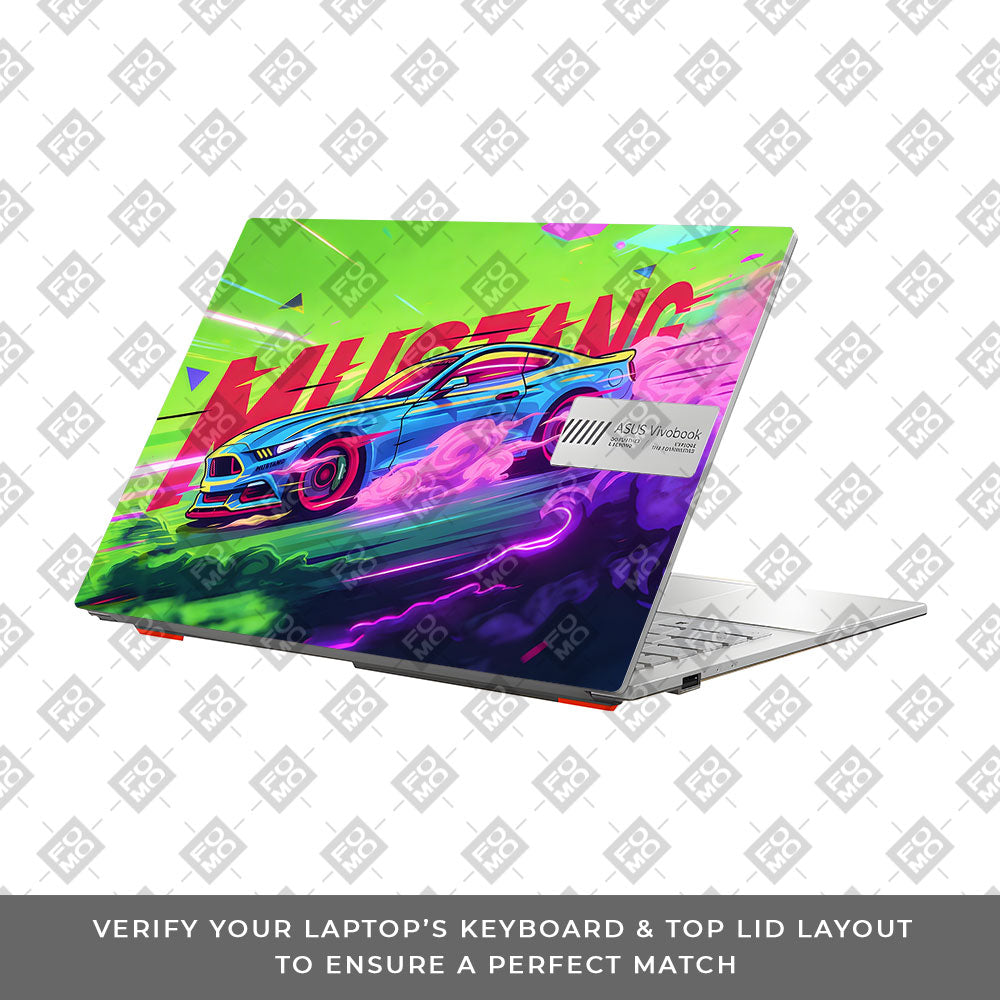 Ford Mustang Legacy Asus Vivobook Go 14 E1404 Laptop Skin