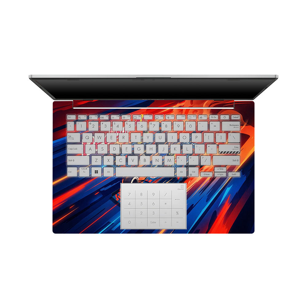 Red Bull Racing Velocity Asus Vivobook Go 14 E1404 Laptop Skin