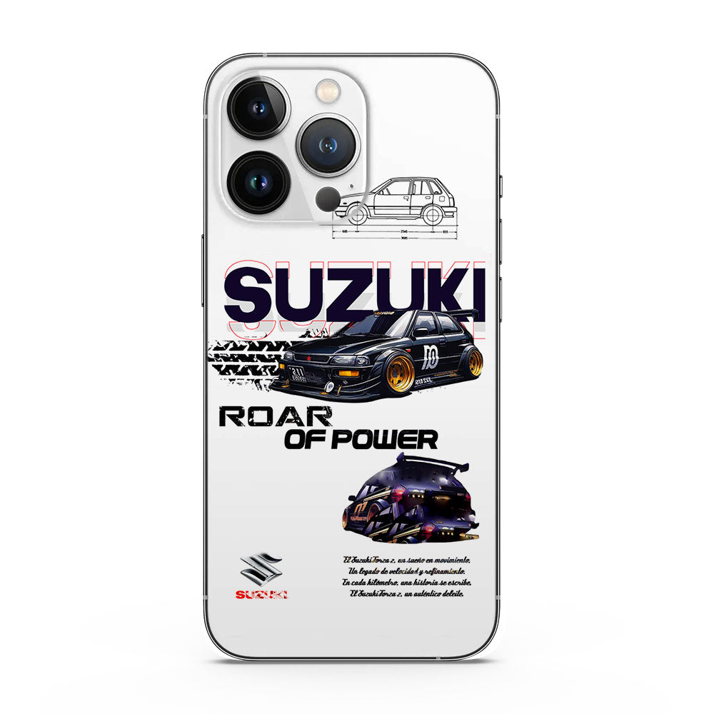 Fomo Store Mobile Skins Cars & Bikes Suzuki Roar of Power