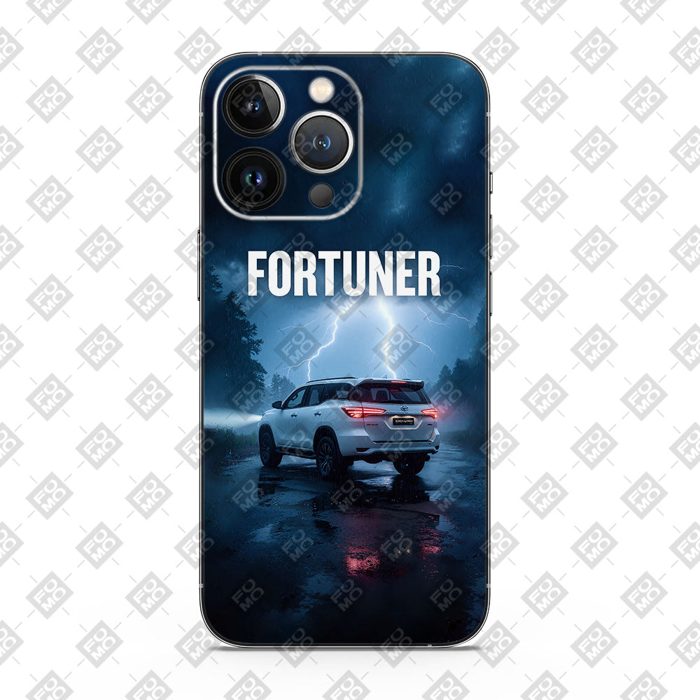 Toyota Fortuner White Dominator Mobile Skins