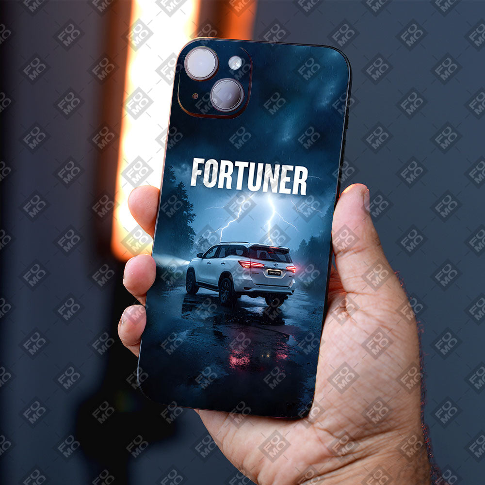 Toyota Fortuner White Dominator Mobile Skins