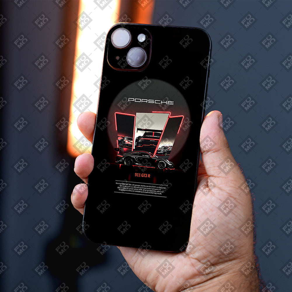 Porsche 911 GT3 R Black Racer Mobile Skins