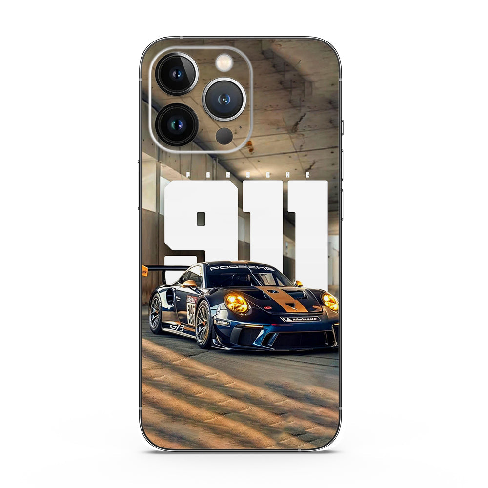 Fomo Store Mobile Skins Cars & Bikes Porsche 911 Black Precision