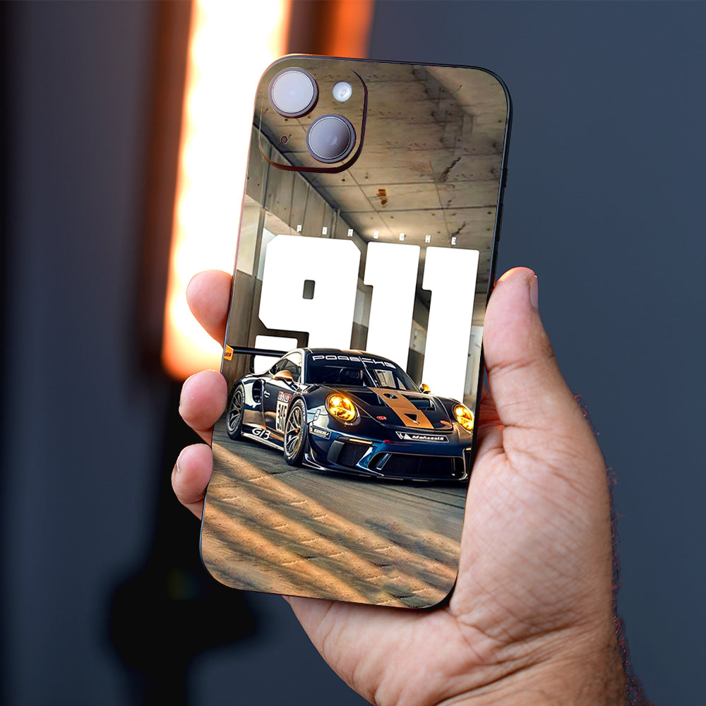 Porsche 911 Black Precision Mobile Skins