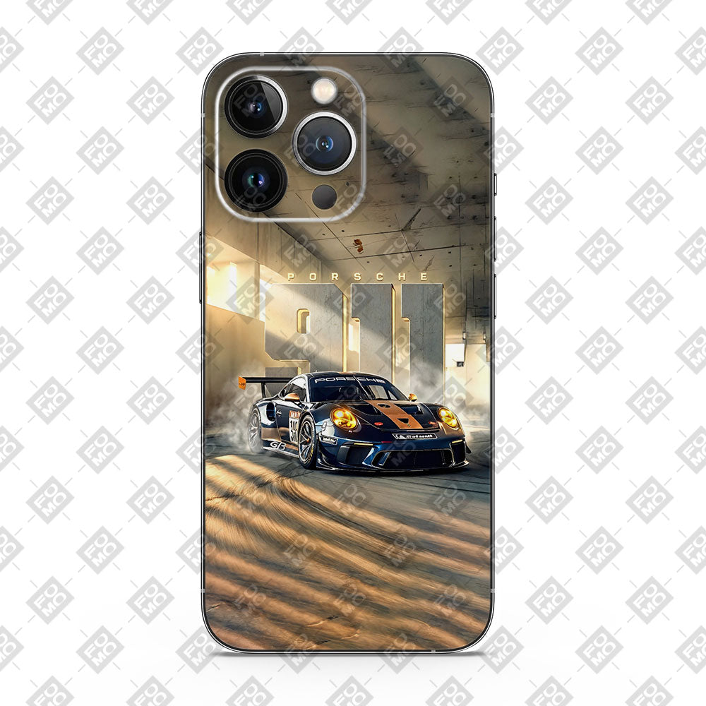 Porsche 911 Black Precision Mobile Skins