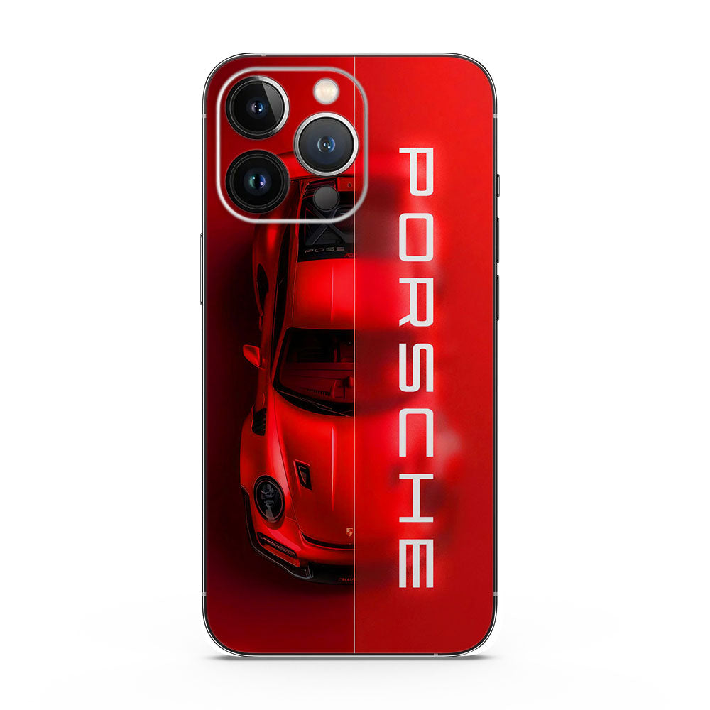 Fomo Store Mobile Skins Cars & Bikes Porsche Speedster Red