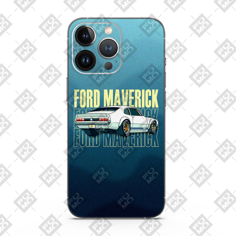 Fomo Store Mobile Skins Cars & Bikes Classic Ford Maverick GT
