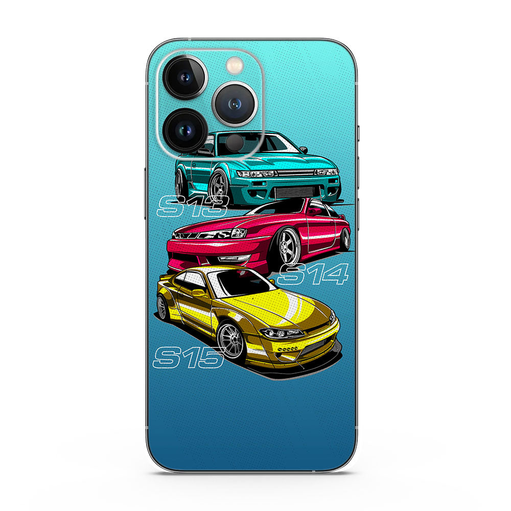 Fomo Store Mobile Skins Cars & Bikes Nissan Silvia S13 to S15