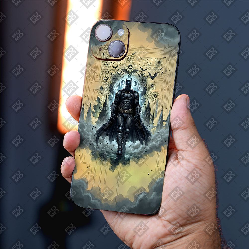 Dark Knight Forged in Midnight Steel Comics Mobile Skins