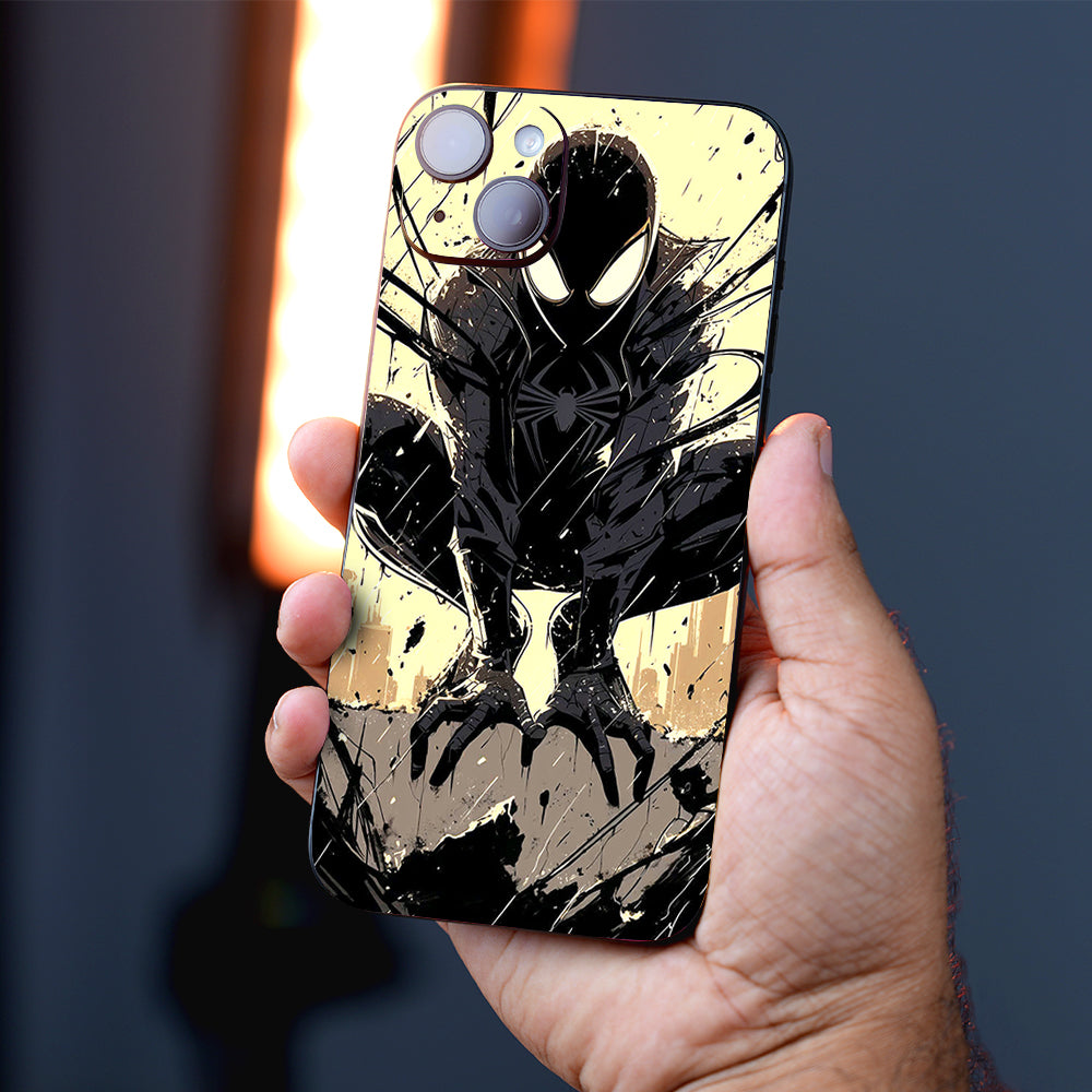 The Venomous Shadow in Black Silence Comics Mobile Skins