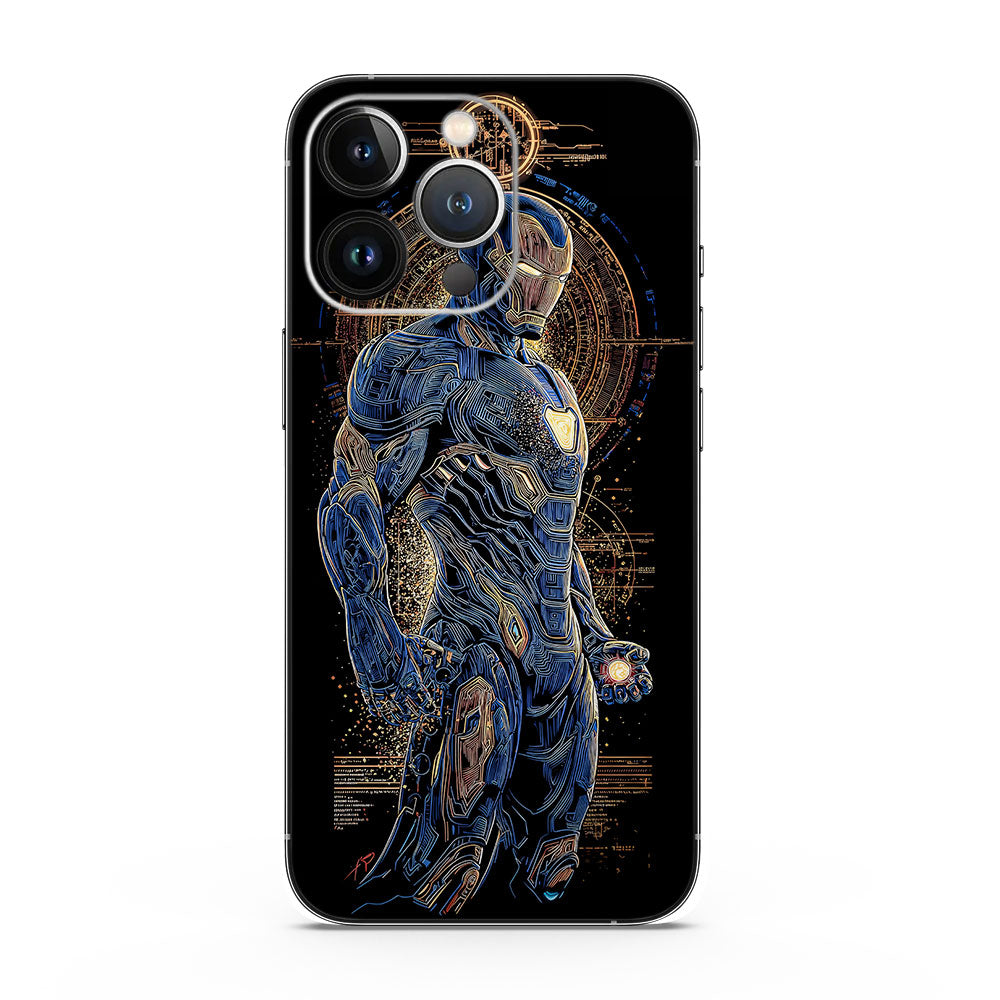 Iron Man Tech Armor Comics Mobile Skin