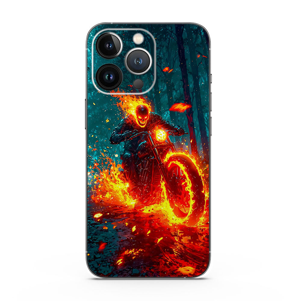 Ghost Rider Fiery Comics Mobile Skin