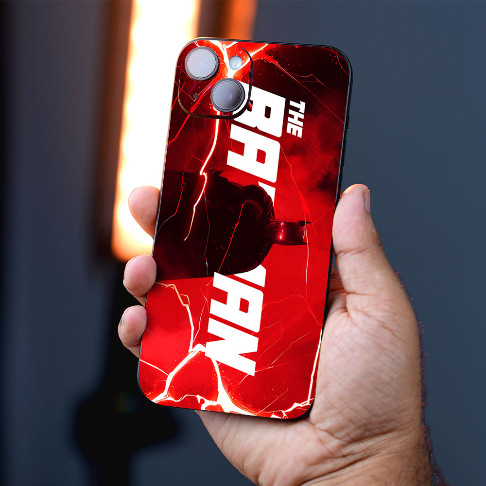 Red Rage Batman Comics Mobile Skin
