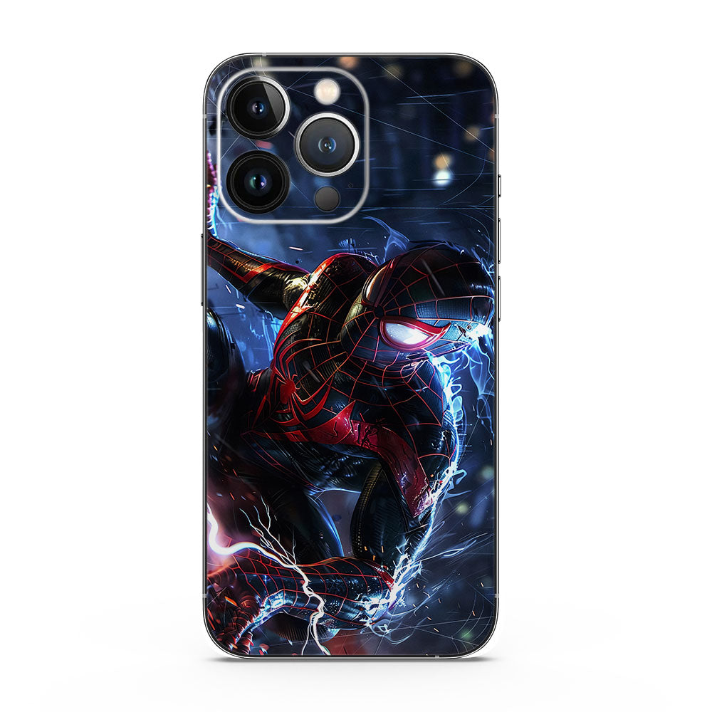 Miles Morales Shockwave Comics Mobile Skin