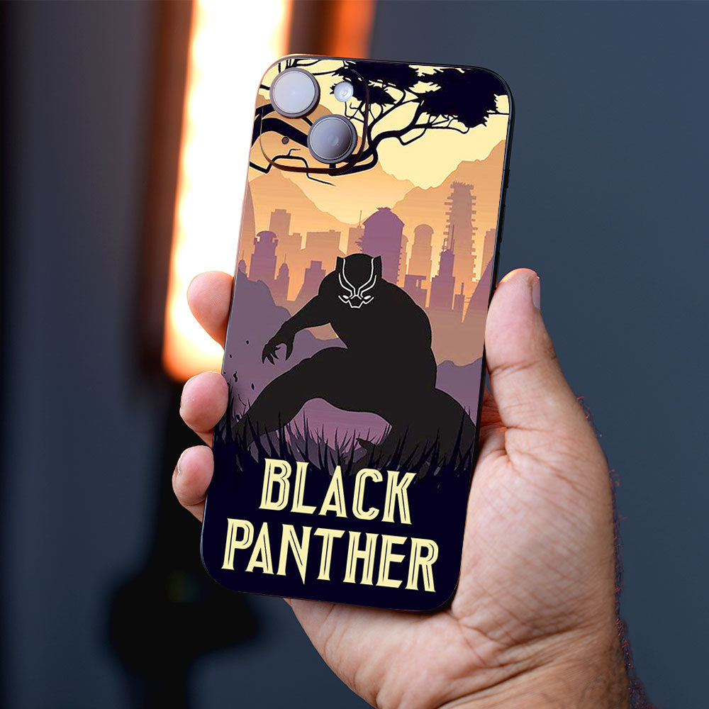 Black Panther Dusk Comics Mobile Skins