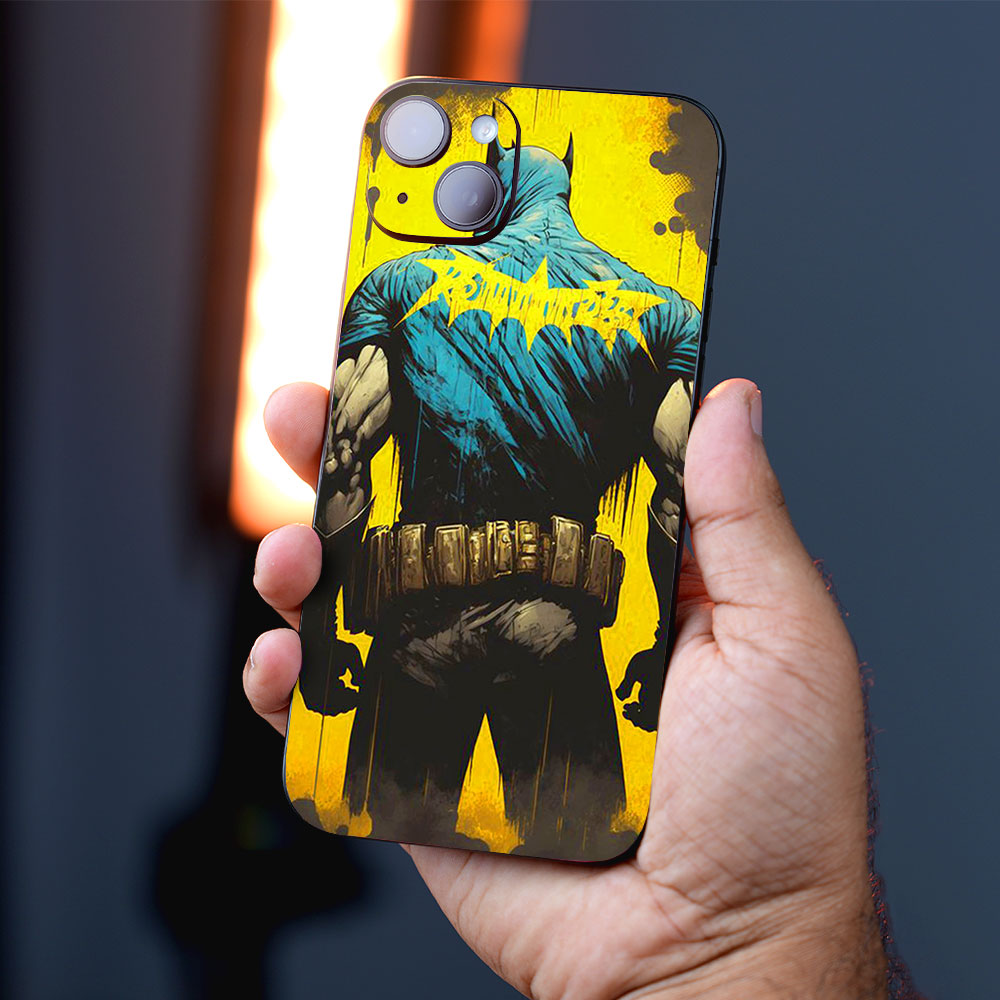 Batman Painted in Shadows Comics Mobile Skins