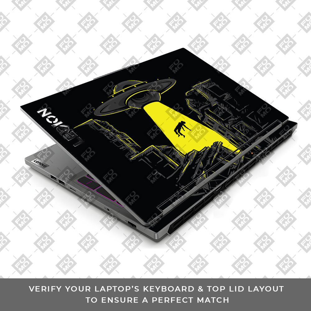 Alien Abduction Lenovo Legion 5 16IRX9 Laptop Skin
