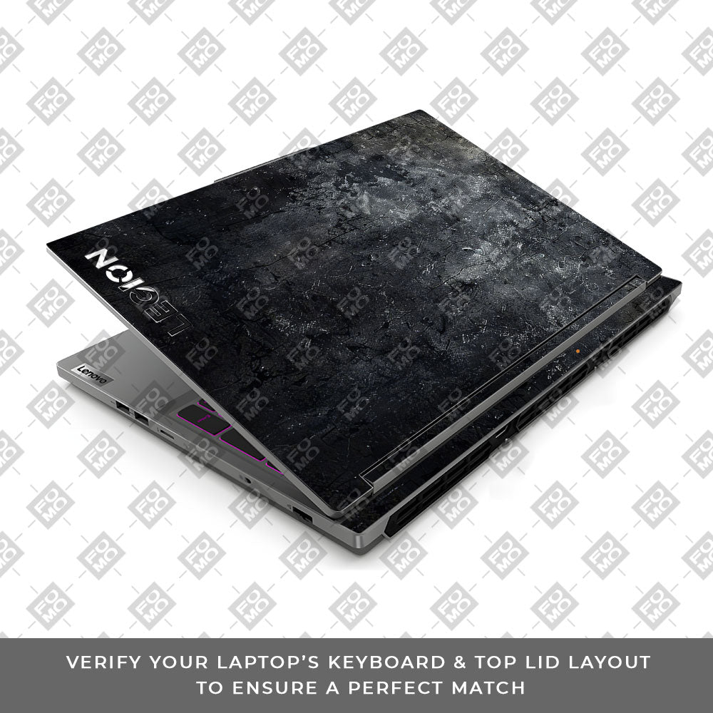 Dark Slate Armor Lenovo Legion 5 16IRX9 Laptop Skin