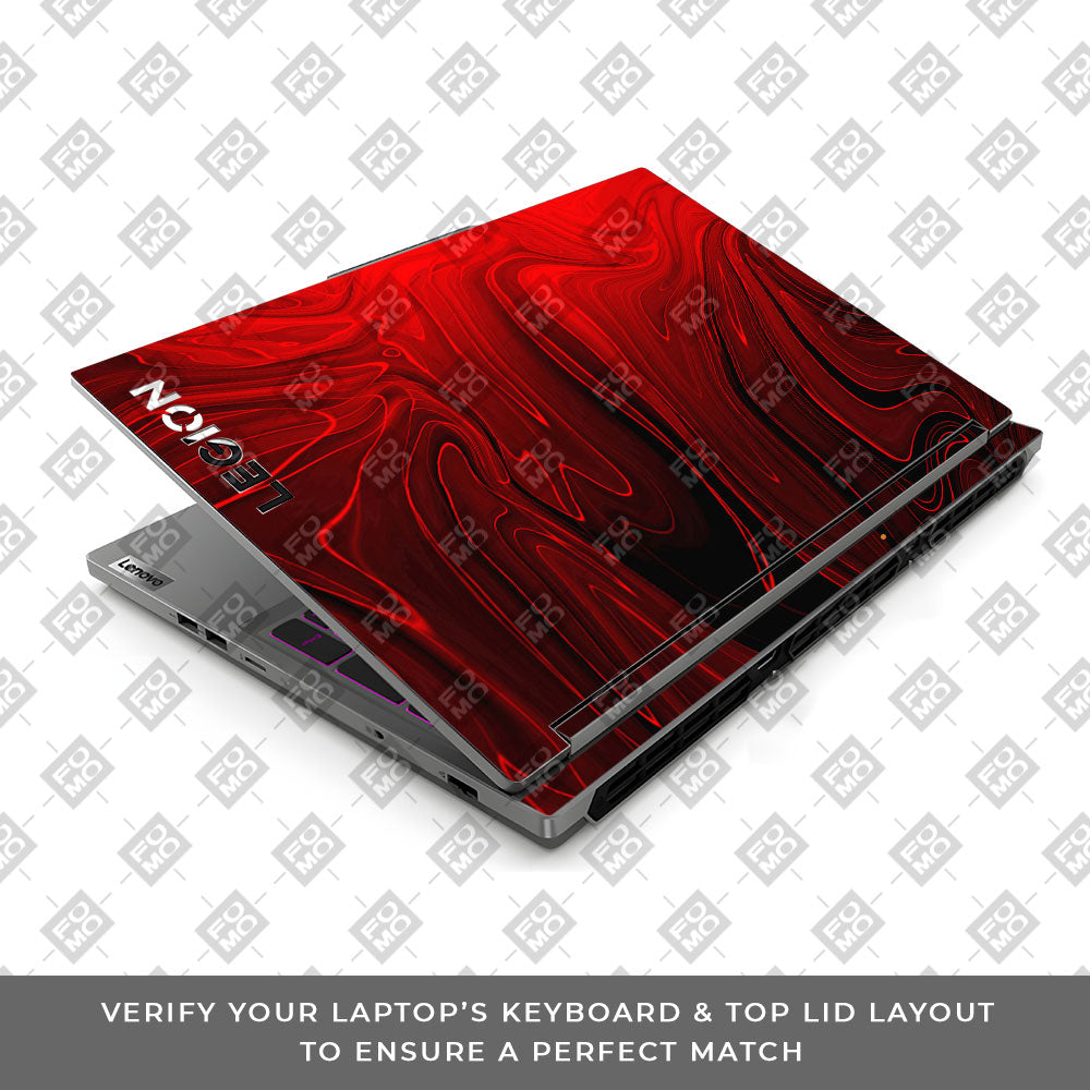 Fiery Waves Lenovo Legion 5 16IRX9 Laptop Skin