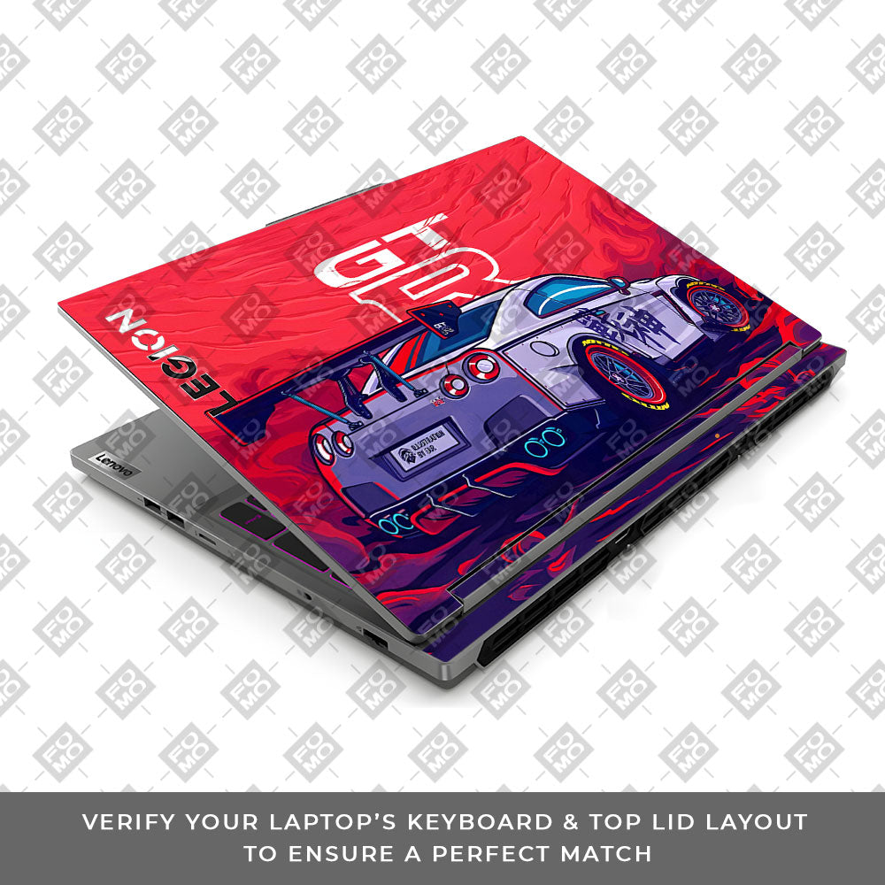 Nissan GTR Racing Edition Lenovo Legion 5 16IRX9 3D Laptop Skin