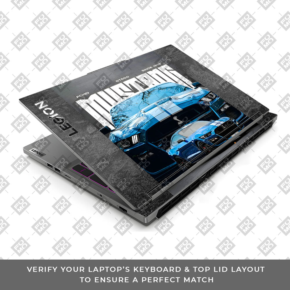 Ford Mustang GT500 Lenovo Legion 5 16IRX9 Laptop Skin