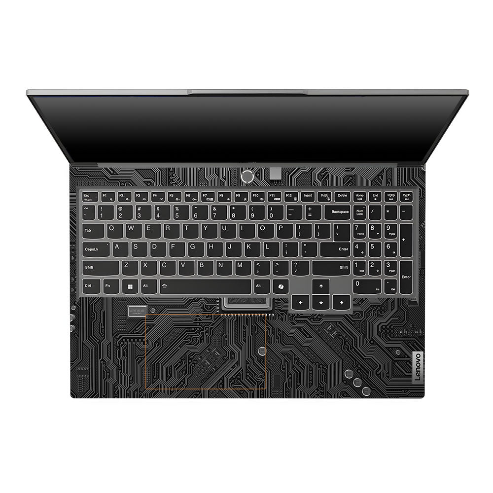 FOMO Circuit Dark Mode Lenovo Legion 5 16IRX9 Laptop Skin