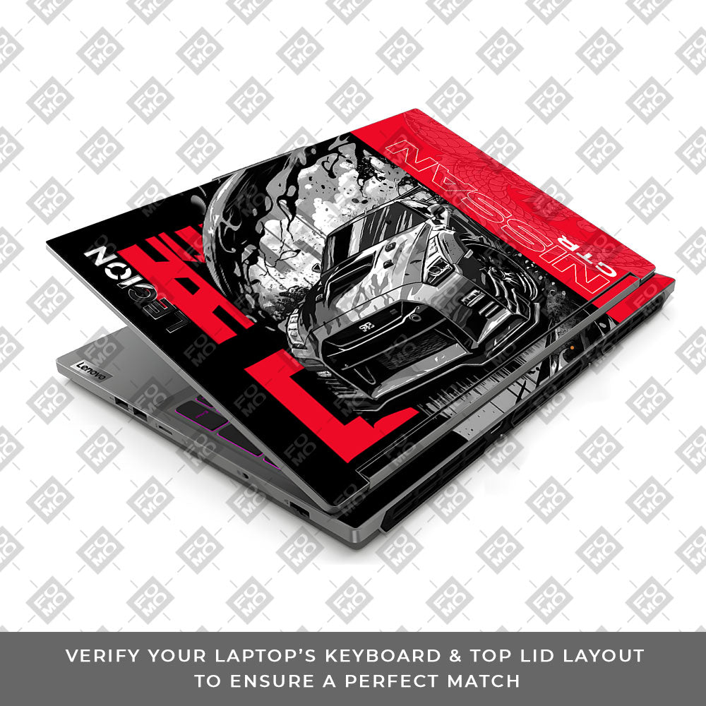 Nissan GTR Thrill Lenovo Legion 5 16IRX9 Laptop Skin
