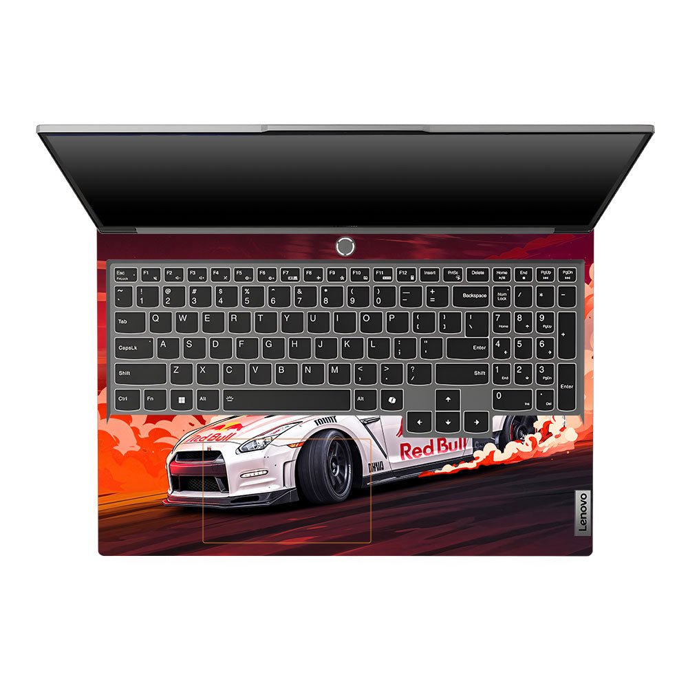 Nissan GTR Red Bull Drift Fury Lenovo Legion 5 16IRX9 3D Laptop Skin