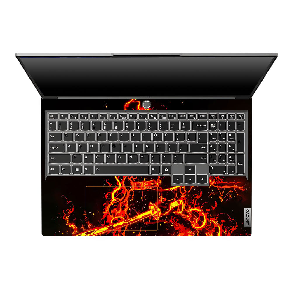 Rengoku Blazing Inferno Lenovo Legion 5 16IRX9 Laptop Skin