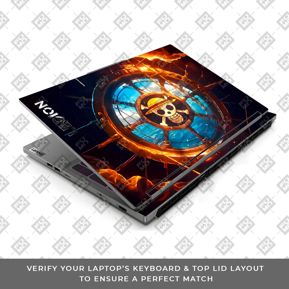 Straw Hat Pirates Emblem Lenovo Legion 5 16IRX9 Laptop Skin