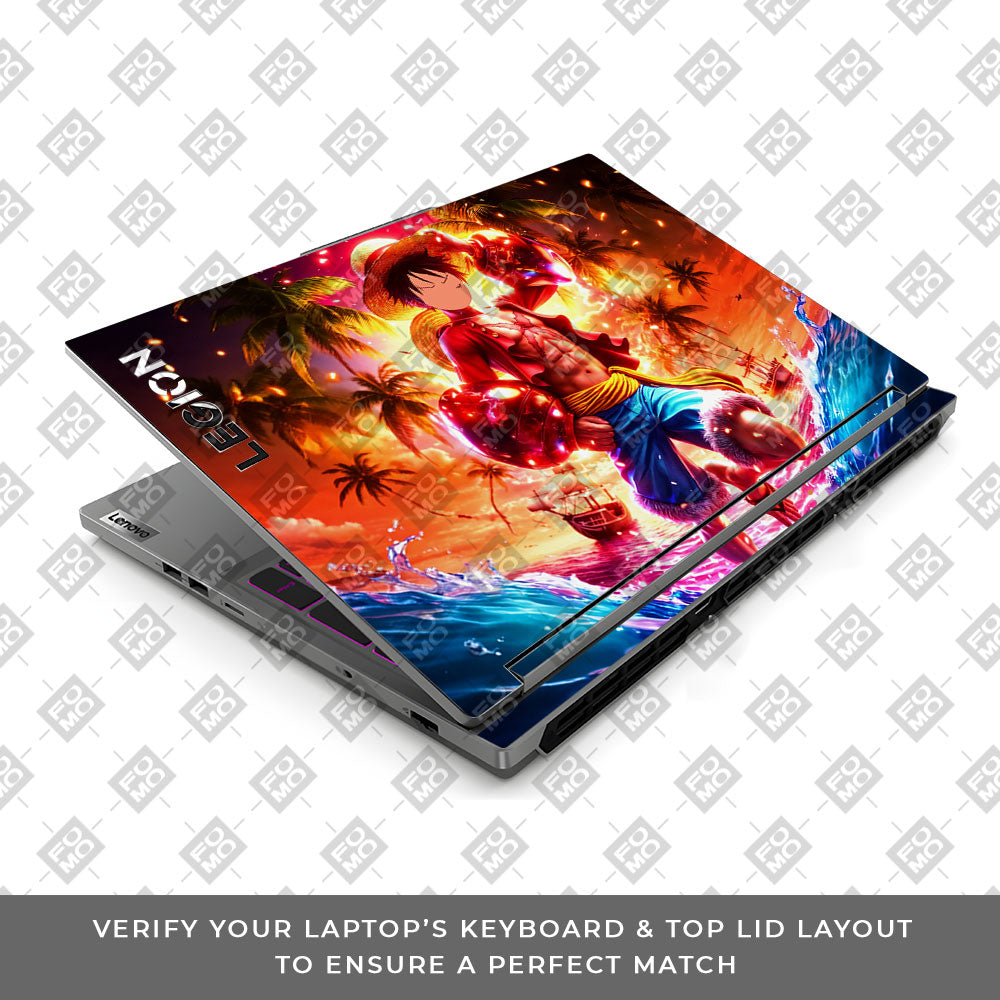 Luffy's Radiant Will Lenovo Legion 5 16IRX9 Laptop Skin